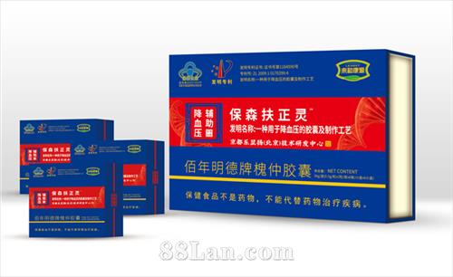 佰年明德牌槐仲膠囊