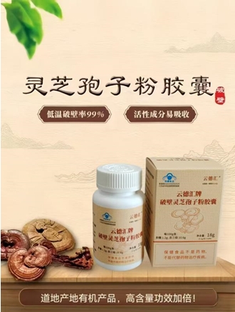 云德匯牌破壁靈芝孢子粉膠囊