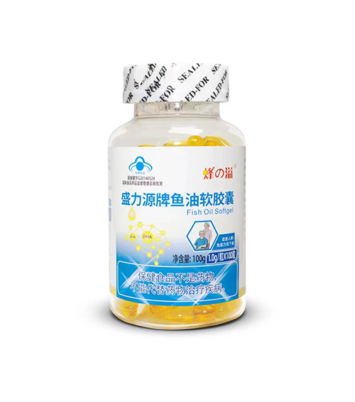 盛力源牌魚油軟膠囊 蜂溢 100粒